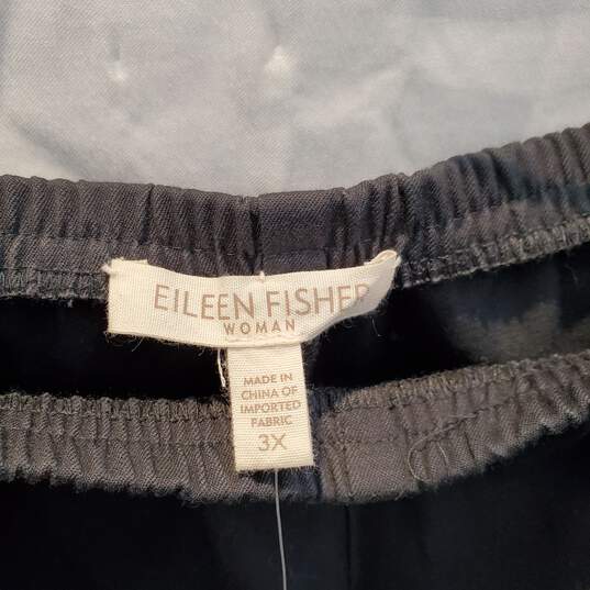 Eileen Fisher Slim Ankle Pant w/ Side Zipper Sz-3X image number 4