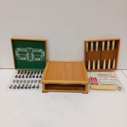 Multi-Game Indoor Board Game Set