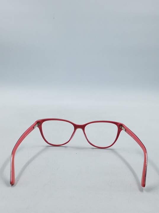 Calvin Klein Brown Oval Eyeglasses image number 3