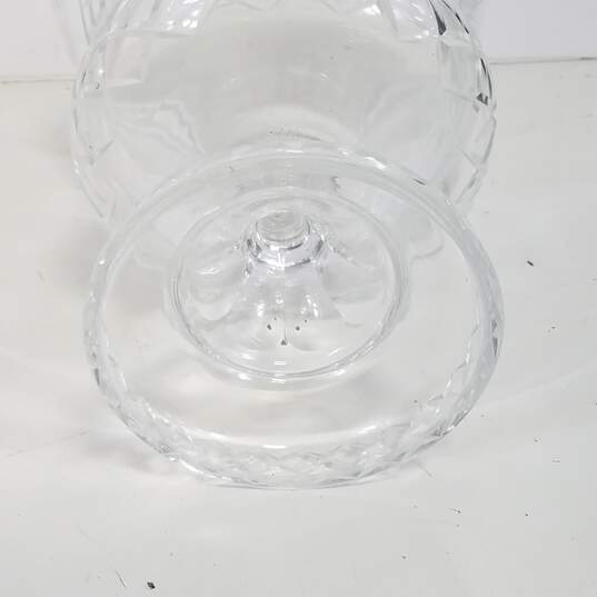 Coca Cola 2023 10 inch High Crystal Glass Trophy Vase image number 5