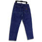 Mens Blue Denim Medium Wash Five Pocket Design Straight Jeans Size 36x32 image number 2