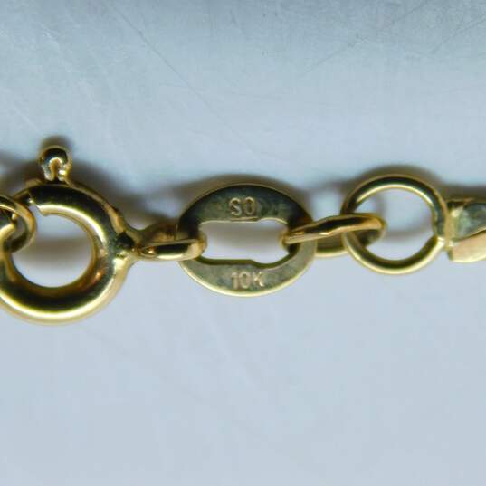 10k Yellow Gold Serpentine Chain Necklace 6.3g image number 5
