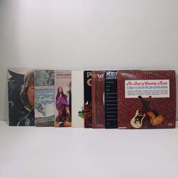 Bundle of 9 Country Vinyl Records