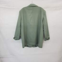 Asos Green Lined Oversized Blazer Jacket WM Size M NWT alternative image