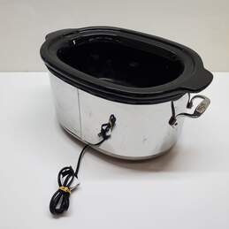 ALL-CLAD 6.5 Quart Slow Cooker Stainless Steel Crock Pot Model Series SC01 alternative image