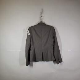 Womens Single Breasted Front Pockets Long Sleeve Blazer Size 4 alternative image