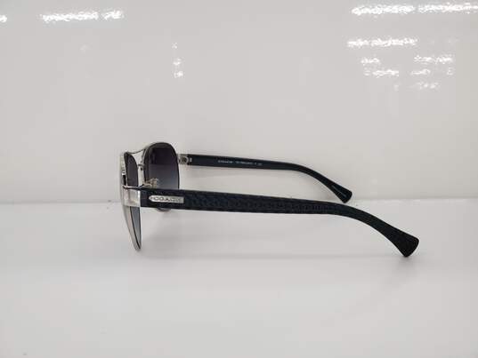 Coach Women's HC7115 Sunglasses (Black) image number 3