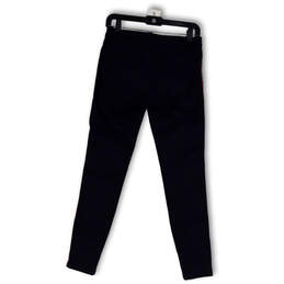 Womens Blue Denim Medium Wash Side Trim Detail Stretch Skinny Jeans Size 6 alternative image
