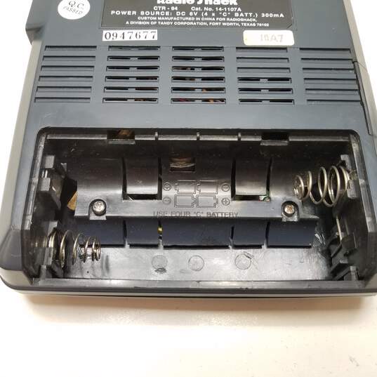 Radio Shack CTR-94 Portable Cassette Recorder image number 5