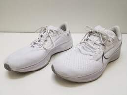 Nike Air Zoom Pegasus 38 CW7358-100 White Running Sneakers Men's Size 11.5