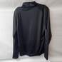 Polar Seal Black Quarter Zip Activewear Heated Sweatshirt Womens Size L image number 2