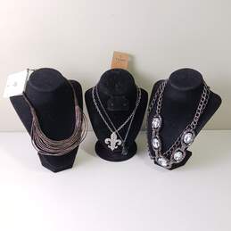 Bundle of French Glam Goth Party Costume Jewelry Collection