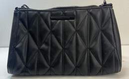 Kendall + Kylie Black Faux Leather Crossbody Bag