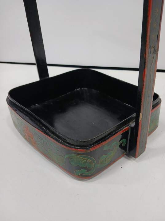 Chinese Porcelain & Lacquer Two-Section Lunch Box image number 6