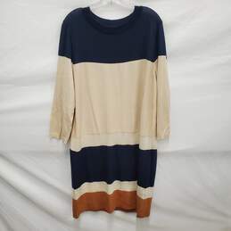 Lafayette 148 New York WM's Multi Color Tone Sweater Dress Size XL alternative image