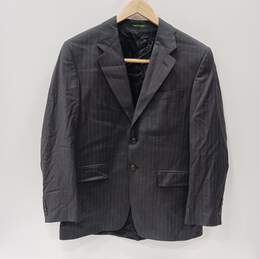 Lauren Ralph Lauren Men's Gray Pinstripe Suit Coat Size 38S