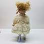 Vintage Bradley's Collectible Dolls Jessica Porcelain Doll with Box image number 6