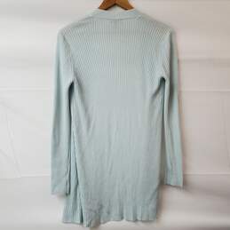 Eileen Fisher Baby Blue Cardigan Open Front Sweater Women's S/P