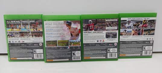 Bundle of 4 Assorted Xbox One Video Games image number 2
