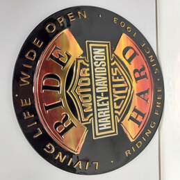Harley-Davidson Metal Shop Sign