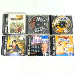6ct Sony PlayStation 1 PS 1 Game Lot