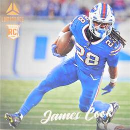 2022 James Cook Panini Luminance Rookie Buffalo Bills alternative image