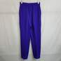 St. John purple knit trouser pants women's size 4 - flaws image number 1