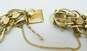Vintage 14K Yellow Gold Heart Charm Bracelet 27.1g image number 5