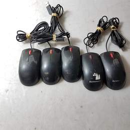 Lot of Five computer mice