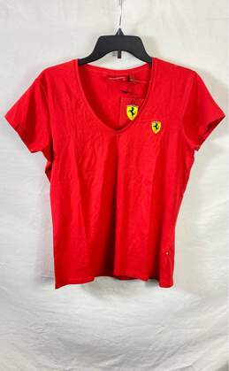 Ferrari Red T-Shirt - Size X Large