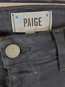 Paige Women Black Ankle Jeans 27 alternative image