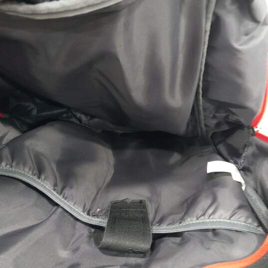 Boys Gray & Black Padded Laptop Backpack image number 4