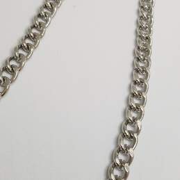 Silver Tone Crystal Faux Pearl Jewelry Bundle 3pcs 125.3g alternative image