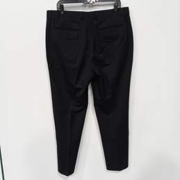 Banana Republic Black Standard Fit Dress Pants Size 34X30 alternative image