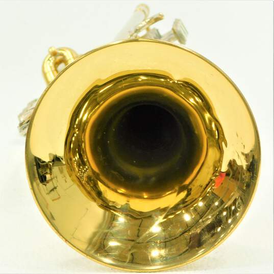 Holton Brand T602 Model B Flat Trumpet w/ Case and Mouthpiece (Parts and Repair) image number 6