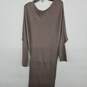 Sweater Dress Lenzing Ecovero Serene Light Brown image number 1