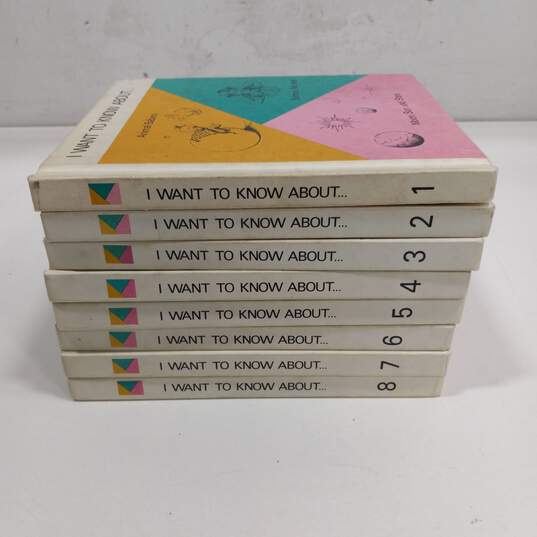 Vintage 1972 "I Want To Know About..." Children's Books #1-8 image number 1