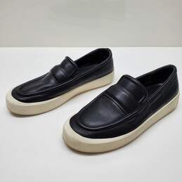 Vince Adults Black Leather Slip-On Shoes Size 7.5 alternative image