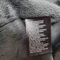 The North Face Dionne Plush Coat Sweater Jacket Full Zip Gray Womens XL/TG Hooded image number 2