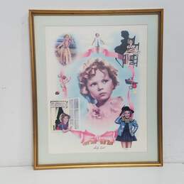 Shirley Temple Limited Edition 1977 Vintage Framed Print