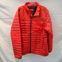 The North Face Thermoball Red Full Zip Jacket Men's Size XL