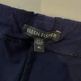 Eileen Fisher Navy Stretch Pants Women's Size XL alternative image