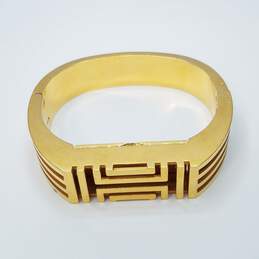 Tory Burch Gold Tone Fitbit Hinge 6 1/2" Bracelet 70.0g alternative image