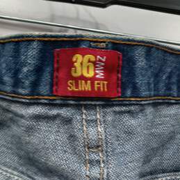 Men's Blue Slim Fit Jeans Size 36x30 alternative image