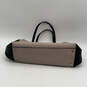 Womens Pink Gray Leather Fashionable Inner Pockets Double Strap Hand Bag image number 3