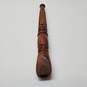 Hand Carved Wood Flute 13in Long image number 2