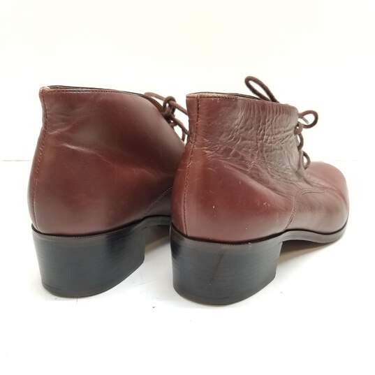 Nicole Vintage Hamlin Leather Boots Dark Brown 7.5 image number 4