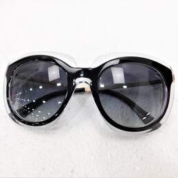 Dolce & Gabbana Black Transparent & Gold Frame DG 4282 675 Butterfly Sunglasses With COA