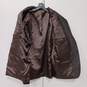 Men's Michael Kors Brown/Purple Suitcoat Size Medium image number 3