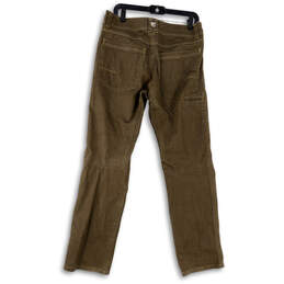 Mens Brown Classic Fit Cotton Outdoor Hiking Pants Size 36 x 30 alternative image